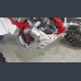 Skid plate with exhaust pipe guard and plastic bottom for Beta Xtrainer 2015-2024.